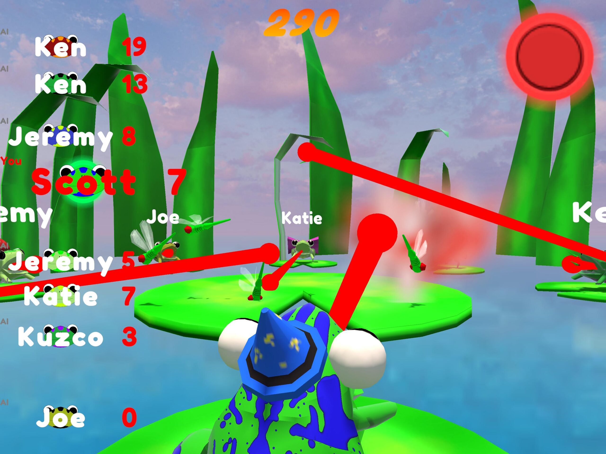 Hungry Froggos Screenshot