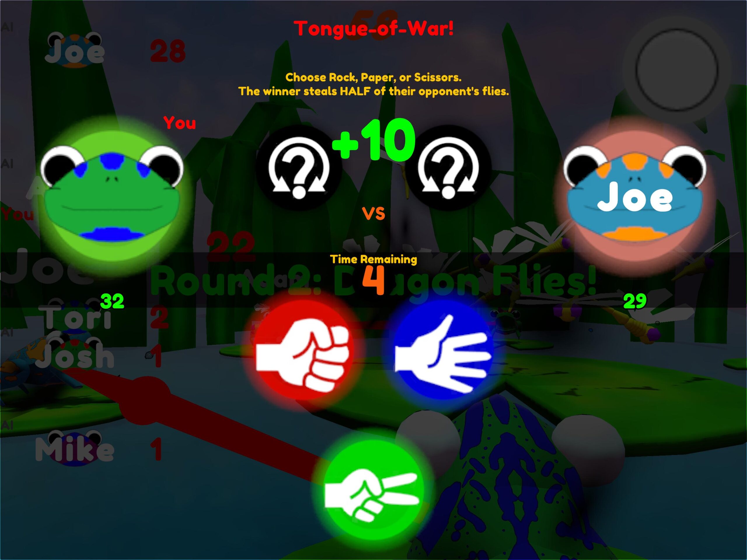 Hungry Froggos Screenshot